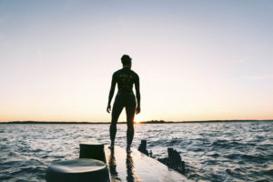 Unconquered created branded content for Lululemon, including this short film of a swimmer on the water.