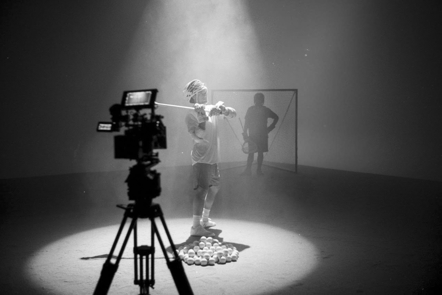Behind the scenes from a video shoot in New York City with New Balance and Warrior Sports.